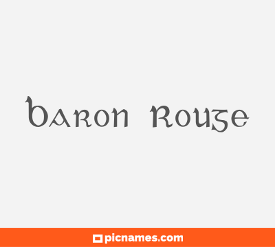 Baron Rouge